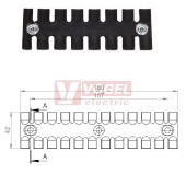 ZL 180 MS 5,5 lišta pro odlehčení tahu s mosazným pouzdrem pro šrouby M5 (32367)