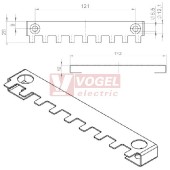 ZL 140/SB-EMC-1 stínící plech pro odlehčovací lištu (36326)