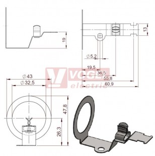 KVT-EMV-32 | SKL 1,5-3 stínicí pásek pro kabelovou průchodku (37181.1)