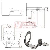 KVT-EMV-32 | SKL 6-8 stínicí pásek pro kabelovou průchodku (37181.3)