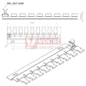 RLFZ (9x) stínící lišta s odlehčením tahu, neosazená (38035)