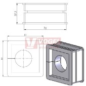 KTF 38 průchodková vložka pro KEL-JUMBO, rozsah 37-40 mm (42379)