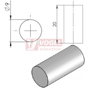 ST ucpávka 9 mm  (42897)