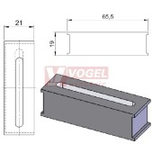 FT2-G plochá průchodková vložka na vkabel š 49-54 × tl. 5-6 mm (46256)