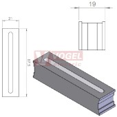 FT3-A plochá průchodková vložka na plochý kabel š 72-77 × tl. 5-5,5 mm (46300)