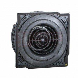 NSYCVF550M115FB Ventilační box  550m3/h 115V AC 50/60Hz, rozměr všh 223x223x90mm, 60dB, IP55 venkovní, IP44 vnitřní, RAL7016 tm.šedá, pružinové svorky, pro venkovní náročné aplikace