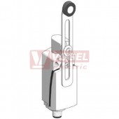 XCKD2145N12 Polohový spínač Universal Osiconcept, kovový, termoplast. páka s kladkou nastav. délka, 1Z+1V, s mžik. funkcí, kabel. vstup 1x 1/2" NPT, IP67