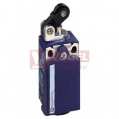 XCKP2821P20 Polohový spínač Universal Osiconcept, plastový, termoplast. ovládací čep s pákou a ocelovou kladkou, 2Z, závisle spínající, kabel.vstup M20, IP66