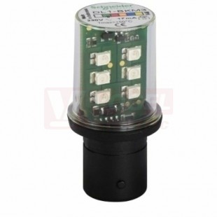 DL1BKM3 LED - BA15d , 24V - zelená ,