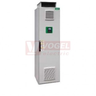 ATV630C20N4F Frekvenční měnič 200 kW, In = 370 A, 3 x 380 až 440 V, IP 21, třída 3C3 a 3S3, EMC filtr C3, vstupní odpínač, vstupní a motorová tlumivka, rychlé polovodičové pojistky, sam. stojící
