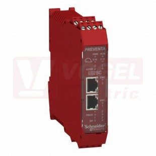 XPSMCMEN0200SC Bezpečnostní rozšiřující modul pro monitorování rychlosti, 2x IRC