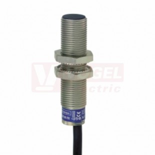 XS1M12KP340L1 Indukční čidlo M12, mosaz, Sn=2mm, 12…24VDC, délka těla 50mm, kabel 5m, stíněný, PNP/NPN NO+NC, IP68