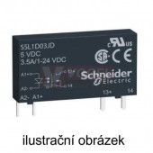 SSL1D03JD 1fázové SSR 24 V DC 3,5 A 12 V DC