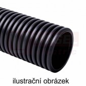 Chránička 160 KF 09160 UVFA KOPOFLEX 160, 450N, 136/160mm, černá, dvouplášťová ohebná korugovaná chránička, HDPE, IP40