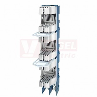 FSR3-3K-LL Pojistková lišta In 630 A (1000 A/ZP3), Un 690 V, šířka 100 mm, rozteč přípojnic 185 mm, velikost 3 (43373)