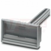 KLM 2 držák označení svorkovnic, popisovatelné se zaskakovacími štítky (807575)