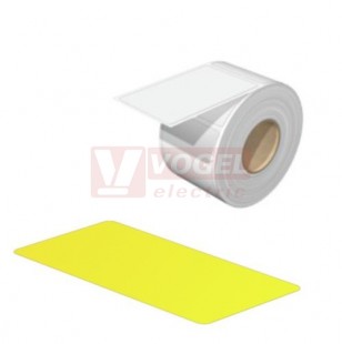 CC 30/60 MM GE MultiMark, značení přístrojů ClipCard, štítek 60x30mm, žlutý, samolepící, materiál Polyester (2005350000)