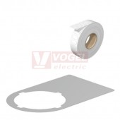 SM 27/18-22 MM GR MultiMark, značení ovl.hlavic s prům.otvoru 22mm, štítek š/v 27x18mm, šedý, samolepící, materiál Polyester (2005860000)