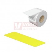 CC 15/45 MM GE MultiMark, značení přístrojů ClipCard, štítek v/š 15x45mm, žlutý, samolepící, materiál Polyester (2005520000)