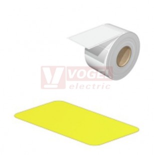 CC 15/27 MM GE MultiMark, značení přístrojů ClipCard, štítek v/š 15x27mm, žlutý, samolepící, materiál Polyester (2005630000)
