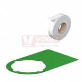 SM 27/18-22 MM GN MultiMark, značení ovl.hlavic s prům.otvoru 22mm, štítek š/v 27x18mm, zelený, samolepící, materiál Polyester (2005920000)