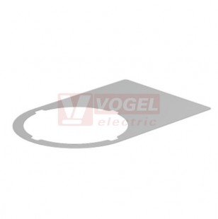 SM 36/18-30 MM GR MultiMark, značení ovl.hlavic s prům.otvoru 30mm, štítek š/v 36x18mm, šedý, samolepící, materiál Polyester (2006120000)