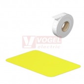 SM 27/18 MM GE MultiMark, značení do nosičů štítků ovl.hlavic, štítek š/v 27x18mm, žlutý, samolepící, materiál Polyester (2006300000)