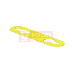 WM 1/6 2,0-3,5 MM GE  MultiMark, návlečka na vodiče, v/š 17x4,8mm, žlutá, pro průřez 0,75-2,5mm2, materiál Polyester (2006430000)