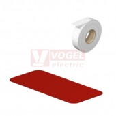 SM 27/12.5 MM RT MultiMark, značení do nosičů štítků ovl.hlavic, štítek š/v 27x12,5mm, červený, samolepící, materiál Polyester (2006540000)