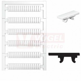 WS 10/3,5 PLUS MC NE WS MultiCard, štítek bez potisku, bílý, v10 x š3,5mm, PA66 (2003760000)