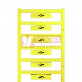 WAD 12 MC B GE/SW krycí štítek, žlutý, 36,2x11,9mm, žlutý, se znakem blesku (2445090000)