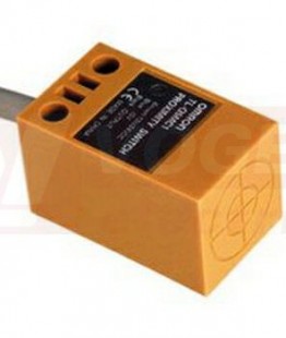 TL-Q5MC2 2M  snímač indukční kvádrový 17x17x28mm, dosah 5mm, nestíněný, DC, NPN, kabel 2m