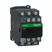 LC1D096BD     Stykač 3P  9A AC-3, cívka 24V DC, pomoc.kont. 1"Z"+1"V" svorky na kabel.oka