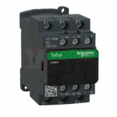 LC1D09SD     Stykač 3P 9A AC-3, 72V DC, pom.kont. 1"Z"+1"V" šroub.svorky