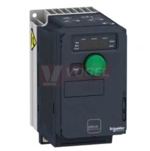 ATV320U06M2C Frekvenční měnič 0,55 kW, In = 3,7 A, 1 x 200 až 240 V, IP 20, třída 3C3 a 3S2, EMC filtr C2, compact