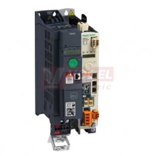 ATV320U30N4B Frekvenční měnič 3 kW, In = 7,1 A, 3 x 380 až 500 V, IP 20, třída 3C3 a 3S2, EMC filtr C2, book