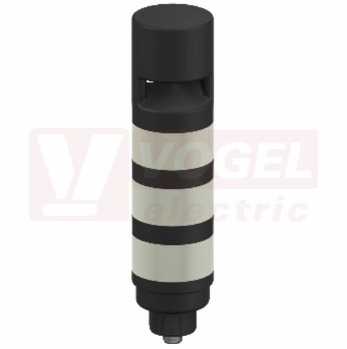TL50HGYRAOSQ světelný sloup TL50H, barva ZE, ŽL, RU + alarm - přerušovaný, 18-30V DC, 24V AC, mont.závit M30x1,5mm, rozměr pr.50xv238mm, IP67, připojení M12/5pin (3074635)
