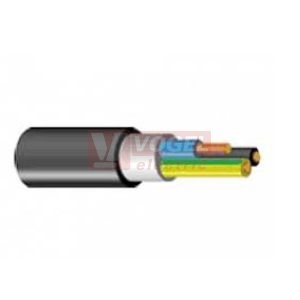 CYKY-J 3x2,5 mm2 kabel instalační, PVC černý (ZŽ,M,H) - 100M smotky