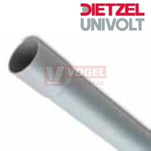 Trubka PLAST 20 UPRM-Turbo 20 GR, 750N šedá RAL 7037