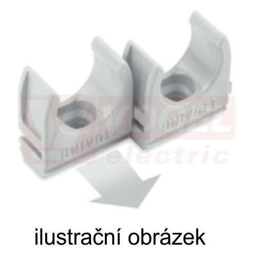 Příchytka PLAST 16 HFCL 16 černá, PC