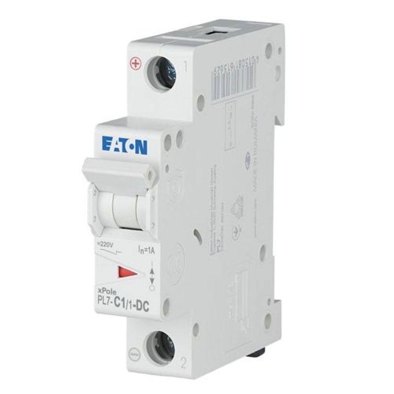 Jistič 1P/DC 20A C PL7-C20/1-DC 10kA Eaton (264890)