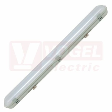 Svítidlo LED průmyslové 60W (TL3903A-LED60W) 420x LED SMD2835, 5100lm, 4100K neutrální bílá, živ.30 000h, barva bílá, šedá, tělo ABS, polykarbonát, IP65, plast.klipy, rozměr 1560x135x100mm