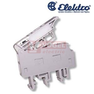 RSP 4 LED/230V svorka pojistková 5x20mm, šroubová, max.10A/250VAC/DC