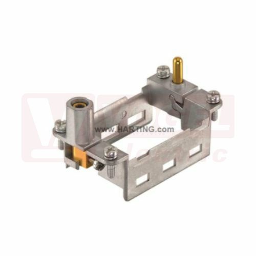 09142100313 Modulový rámeček pro 3 moduly, velikost 10B, značení a...c (Han Modular), počet cyklů>10000