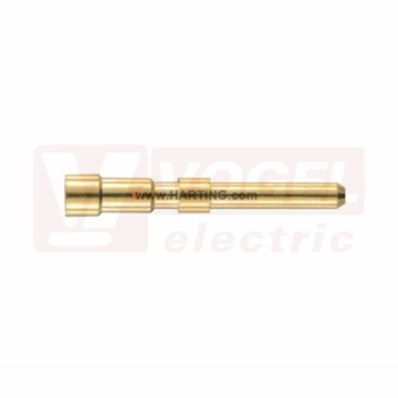 09151006111 M23 male-c 1,5mm (0,14–1,00mm2) Au, max. 10A/100V