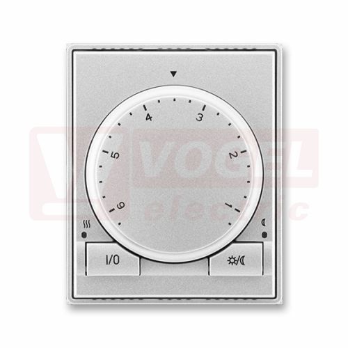 3292E-A10101 08 Termostat univerzální s otočným nastavením teploty (ovl. jednotka); titanová - Element, Time (Arbo)