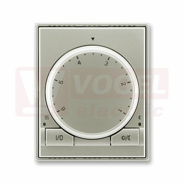 3292E-A10101 32 Termostat univerzální s otočným nastavením teploty (ovl. jednotka); starostříbrná - Element, Time (Arbo)