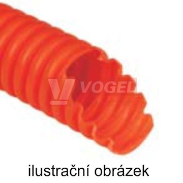 Chránička 23 2323/LPE-1, 320N, 22,9/28,5mm, nízká odolnost, bílá, PE (ČSN)