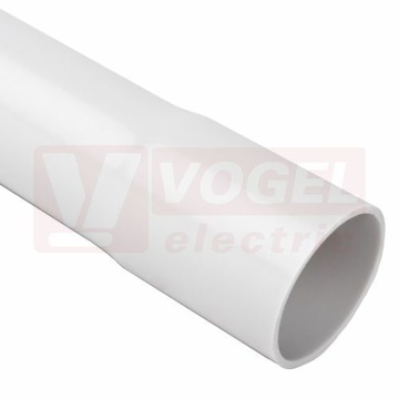 Trubka PLAST 25 4025HF KA, 750N, sv. šedá, bezhalogenová, (délka 3m)