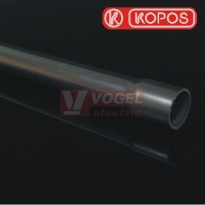 Trubka PLAST 25 8025 FA, 1250N, černá RAL 9005 (délka 3m)